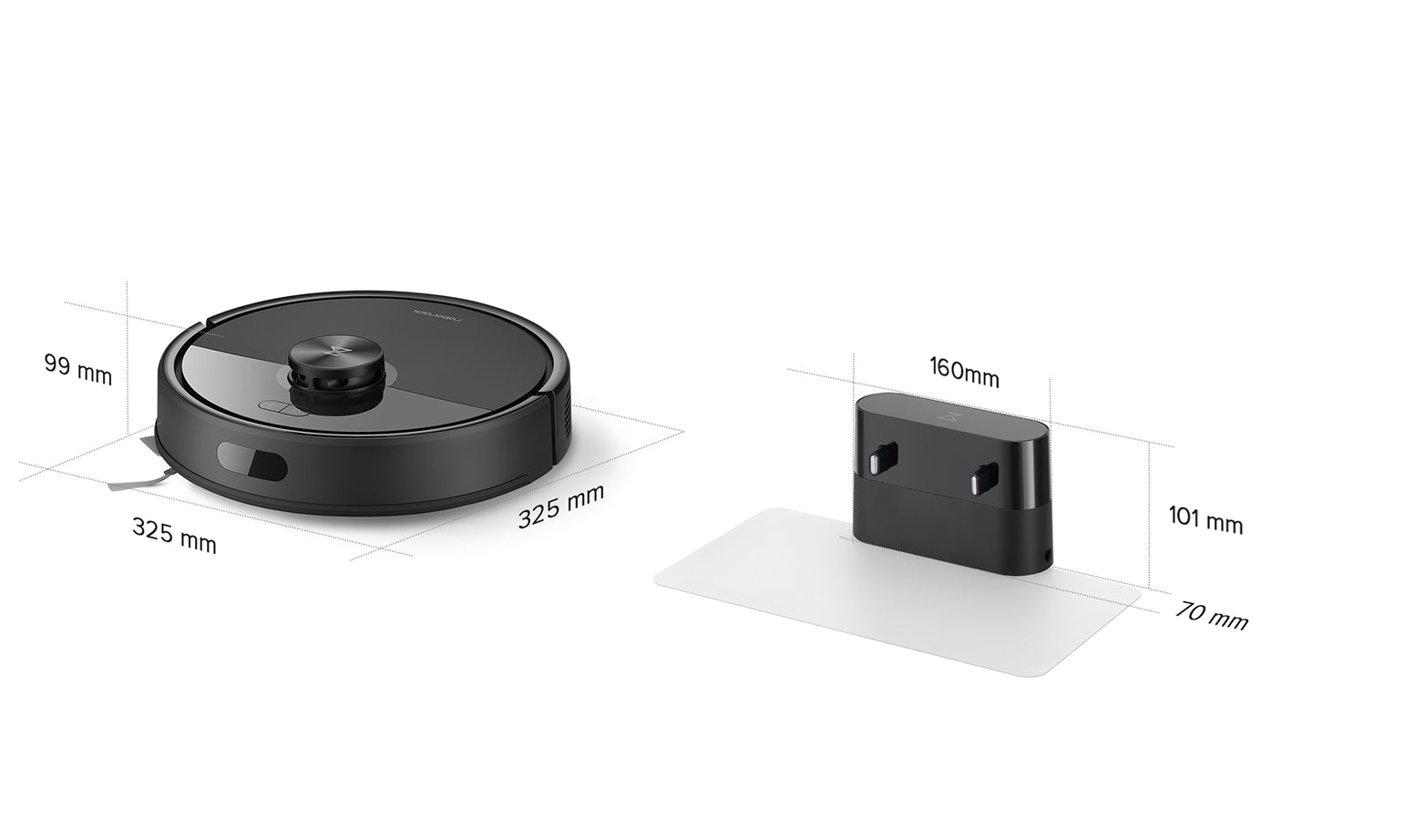 Roborock Q7 TF Dimensions